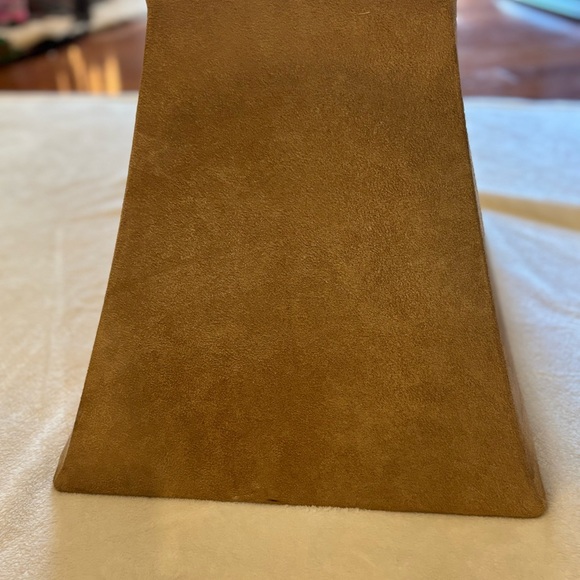 Lamp Shade in Brown Suede EUC - Picture 3 of 6